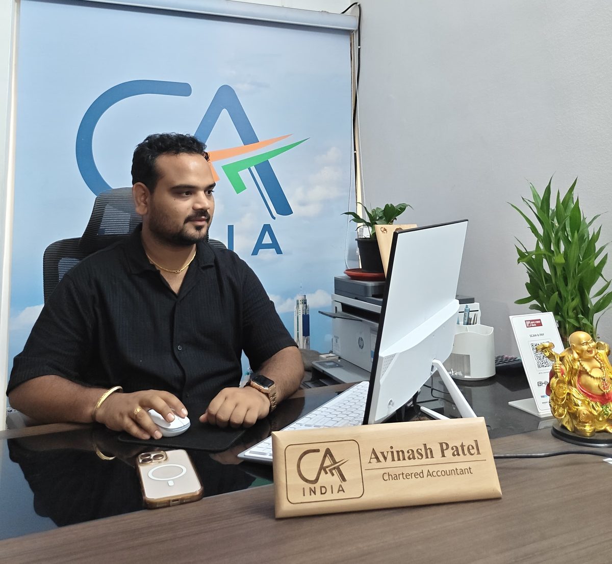 Avinash Patel — Founder & Principal CA, M Avinash & Associates Hyderabad